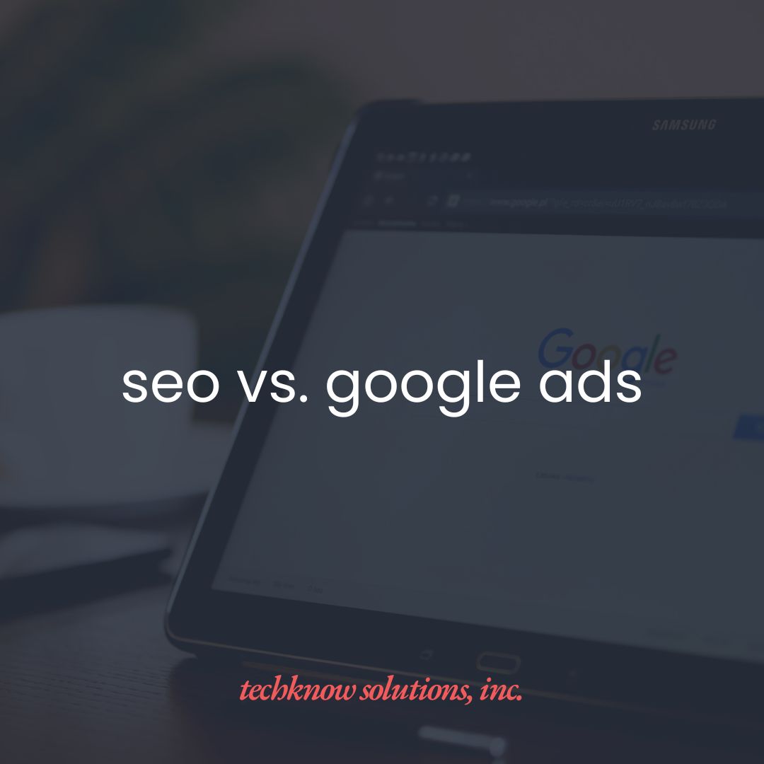 SEO vs. Google Ads