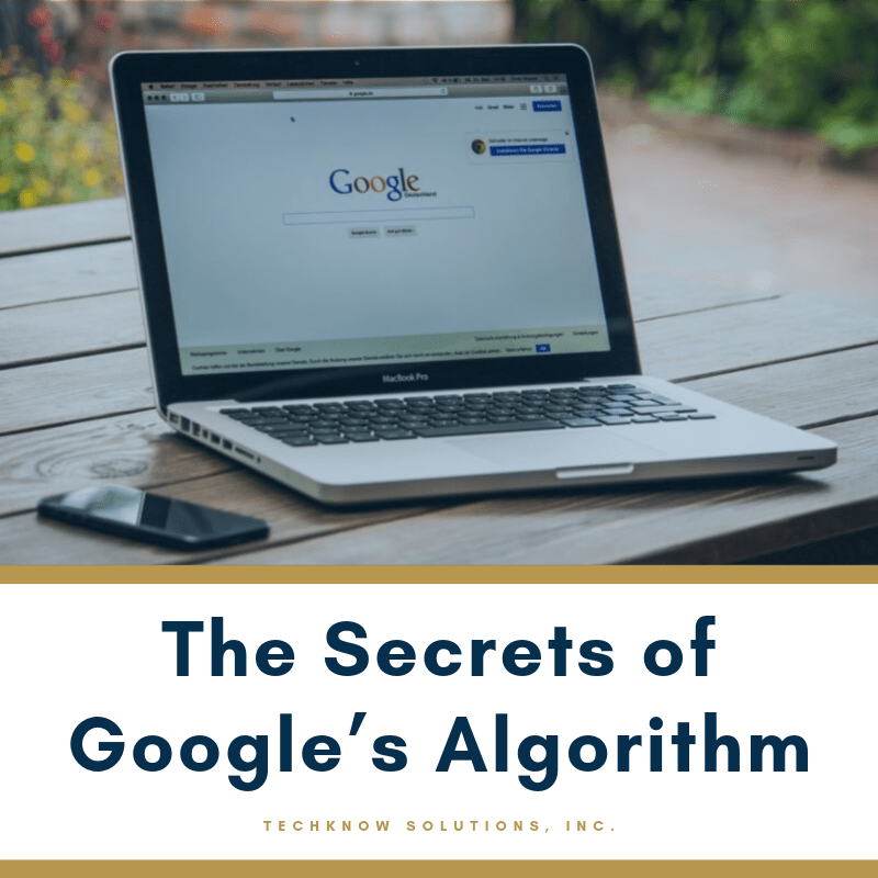 The Secrets of Google's Algorithm