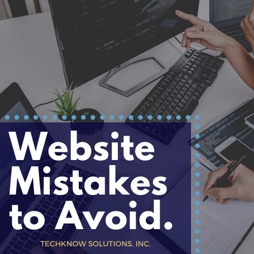 Website Mistakes to Avoid