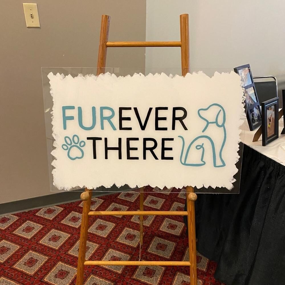 furever there sign image